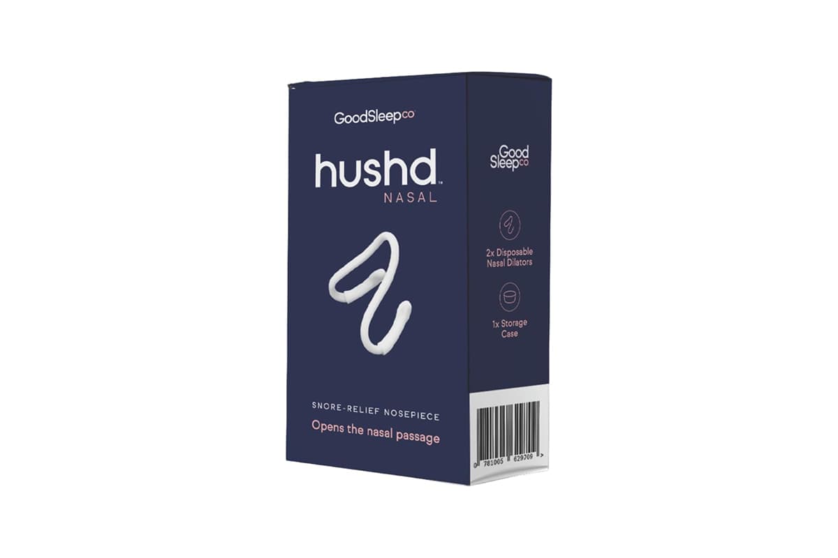 Hushd Nasal Dilator - Sports / Sleep Breathing Aid (2 Pack)