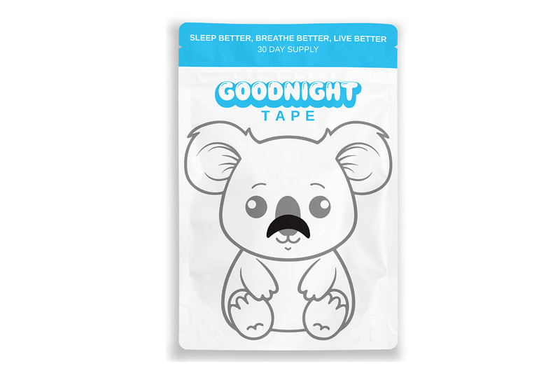 Goodnight Nose Strip 30 day Pack - Black